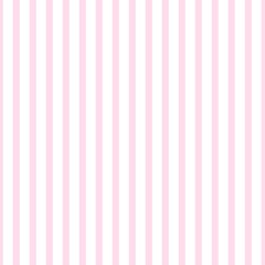 Minimalist soft pink and white vertical stripes seamless pattern, elegant background design for wallpaper, fabric, wrapping, and decorative projects.