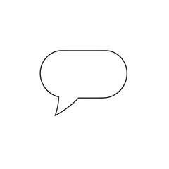 Fototapeta premium speech bubble icon