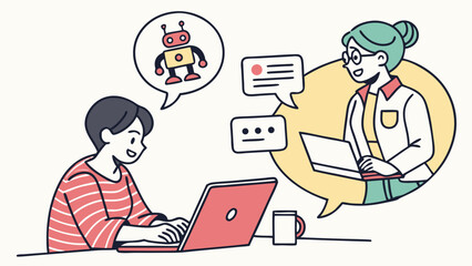 business people working on laptop