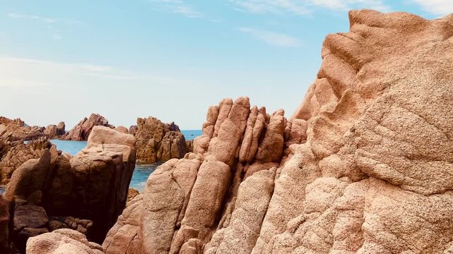 Costa Paradiso sardegna rock formation seaside