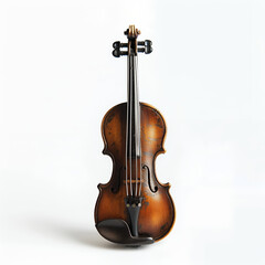 Obraz premium violin on white background with png white background isolated