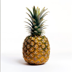 Fototapeta premium pineapple on white background with png white background isolated