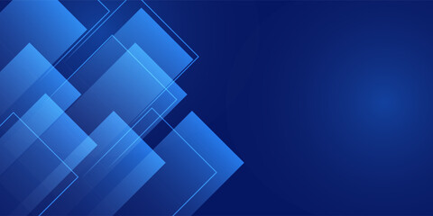 Fototapeta premium Abstract blue background. Geometric triangle background. vector illustration eps10