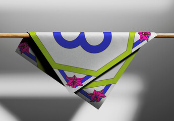 Scarf Mockup