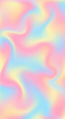 Soft Pastel Dreamy Holographic Background, Cute Kawaii Iridescent Texture 6