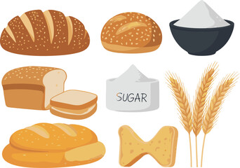 bread and wheat
