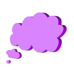 3d speech bubble Blank empty message box Textbox frame for banners, price tags, stickers, design