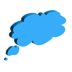 3d speech bubble Blank empty message box Textbox frame for banners, price tags, stickers, design