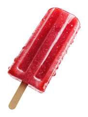 Enjoying a refreshing popsicle summer picnic food sweet treat isolated on transparent background
