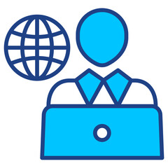 Travel Agent Simple Vector Icon Collection