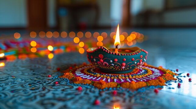 Decorated Indian wedding palki cultural traditional design