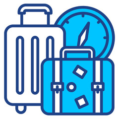 Compass Simple Vector Icon Collection