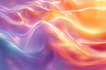 Obraz premium Whispering Gradients in a Gentle Prism Haze