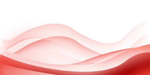 vector abstract red wavy background, wallpaper