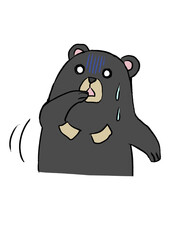 ドン引きするゆるマレーグマ