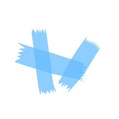 sticky tape blue