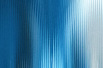 Obraz premium A textured blue and white background with vertical ribbed patterns and a subtle grainy effect, creating a modern abstract design