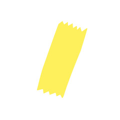 sticky tape yellow