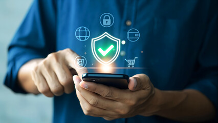 Securely browse and shop online with confidence using your smartphone, protecting your digital life and transactions with advanced technology