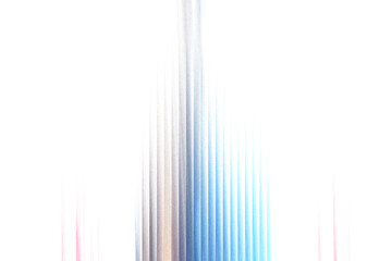 A vertical abstract pattern of thin, parallel lines in shades of blue, gray, and white, creating a textured, futuristic, or technological feel