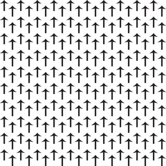 A seamless textile pattern featuring bold black arrows pointing up and down in a simple, geometric, and modern style. Perfect for fabrics, wallpapers, wrapping paper, and digital backgrounds.