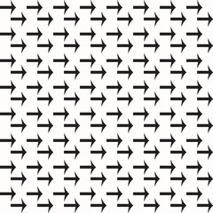 A seamless textile pattern featuring bold black arrows pointing up and down in a simple, geometric, and modern style. Perfect for fabrics, wallpapers, wrapping paper, and digital backgrounds.