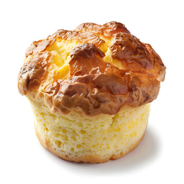 Golden-brown Popover with Fluffy Interior