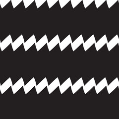 A seamless textile pattern featuring bold black pointing up and down in a simple, geometric, and modern style. Perfect for fabrics, wallpapers, wrapping paper, and digital backgrounds