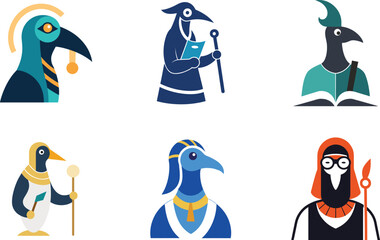 Thoth God of Knowledge Ibis God