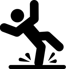  Slippery Floor Pictogram
