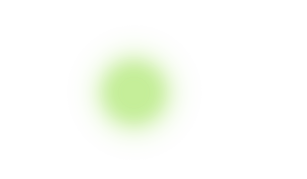 Green Glow Gradient Round Shape Abstract Halo Light Effect Isolated