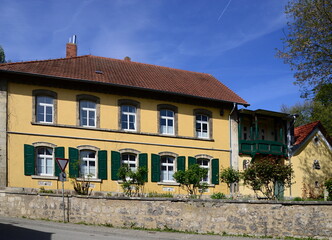 Historical Building in the Old Town of Königslutter, Lower Saxony
