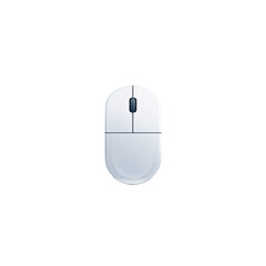 White computer mouse graphic