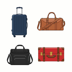 Travel Bags, Luggage, Suitcases Variety