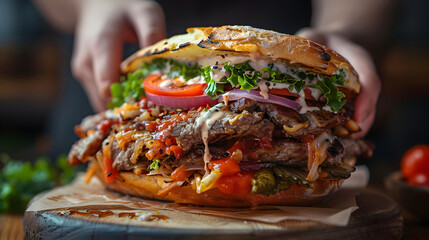 Juicy Gourmet Burger: A Culinary Masterpiece