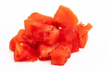 Gestückelte Wassermelone