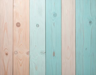Fototapeta premium Pastel painted wood planks with subtle white speckles, clean background texture with wide copy space for design
