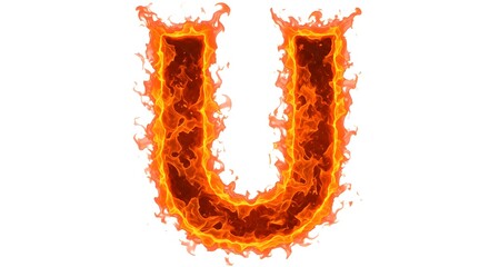 letter U