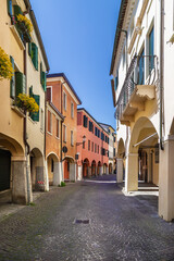 Obraz premium Street in Padua. Italy