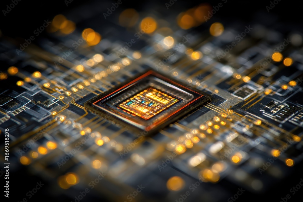Aufkleber nanostructures on chip revolutionize technology with advanced miniaturization for high-performance c