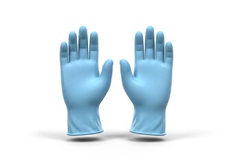 Obraz premium Blue Glove Pair