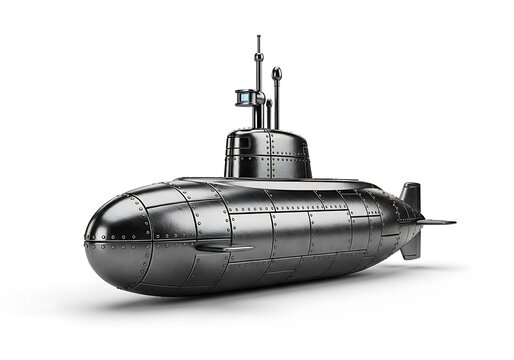 Metal Submarine Illustration