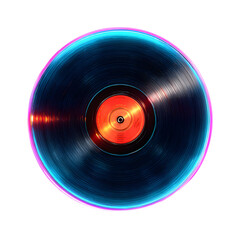 Neon Vinyl Record: A Symphony of Light and Sound