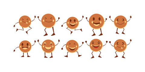 Pancake Cute Character