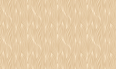 Fototapeta premium Subtle and Elegant Seamless Pattern with Flowing Hairy Lines