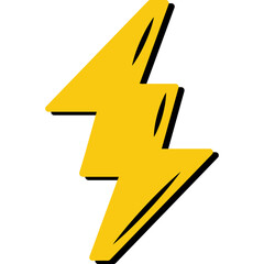Thunder Element Vector
