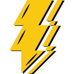 Thunder Element Vector