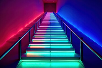 Fototapeta premium stairway to the sky