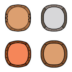 Hand Drawn Vector Frame Collection
