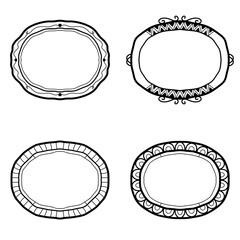 Hand Drawn Vector Frame Collection